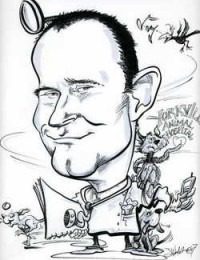 cartoon illustration of Dr. Gignac